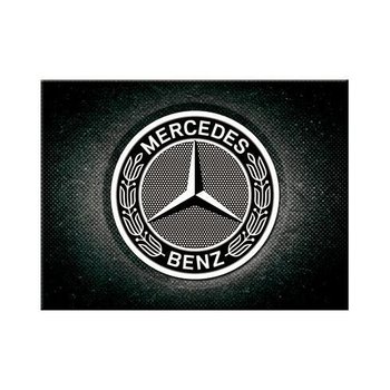 14390 Magnes Mercedes-Benz - Logo Black - Nostalgic-Art Merchandising Gmb