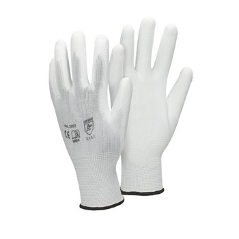 144 pary rękawic roboczych z powłoką PU, rozmiar 10-XL, oddychające, antypoślizgowe, wytrzymałe, rękawice dla mechaników rękawice montażowe rękawice ochronne rękawice ogrodnicze rękawice - ECD Germany