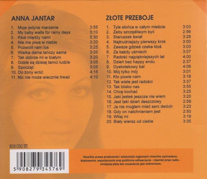 Złote przeboje: Anna Jantar - Jantar Anna | Muzyka Sklep EMPIK.COM