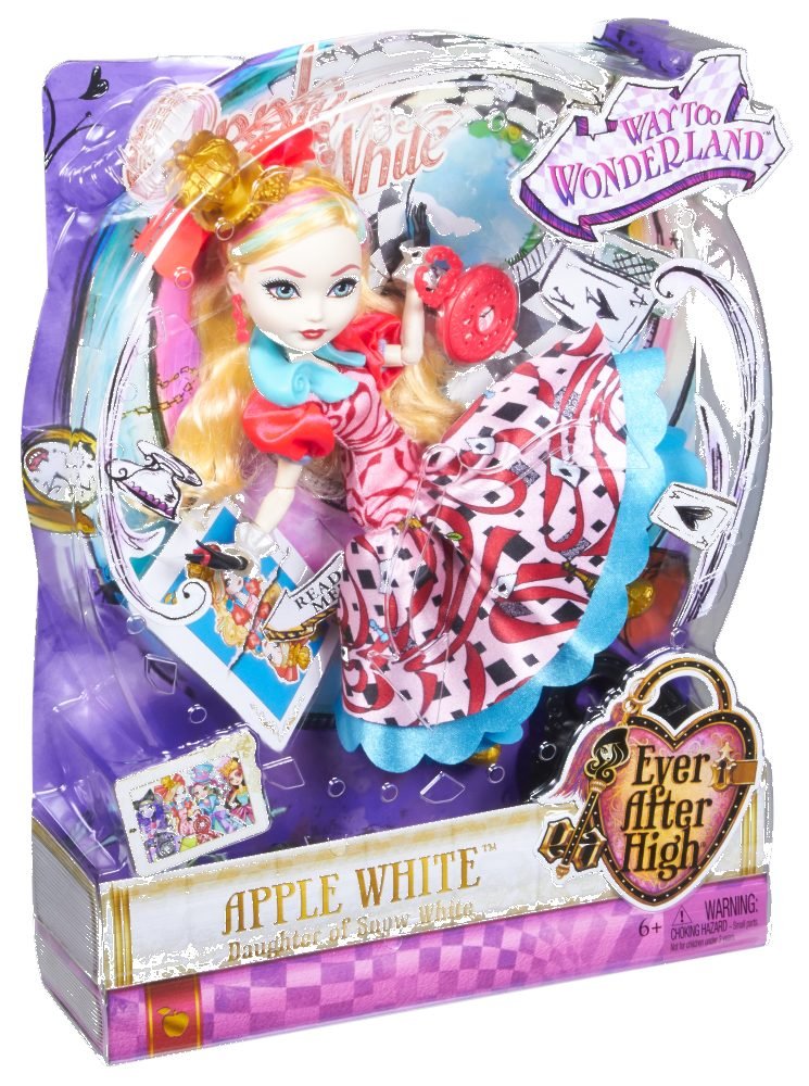 Ever After High W Krainie Czarów Ever After High W krainie czarów, lalka Apple White, CJF42 - Ever After