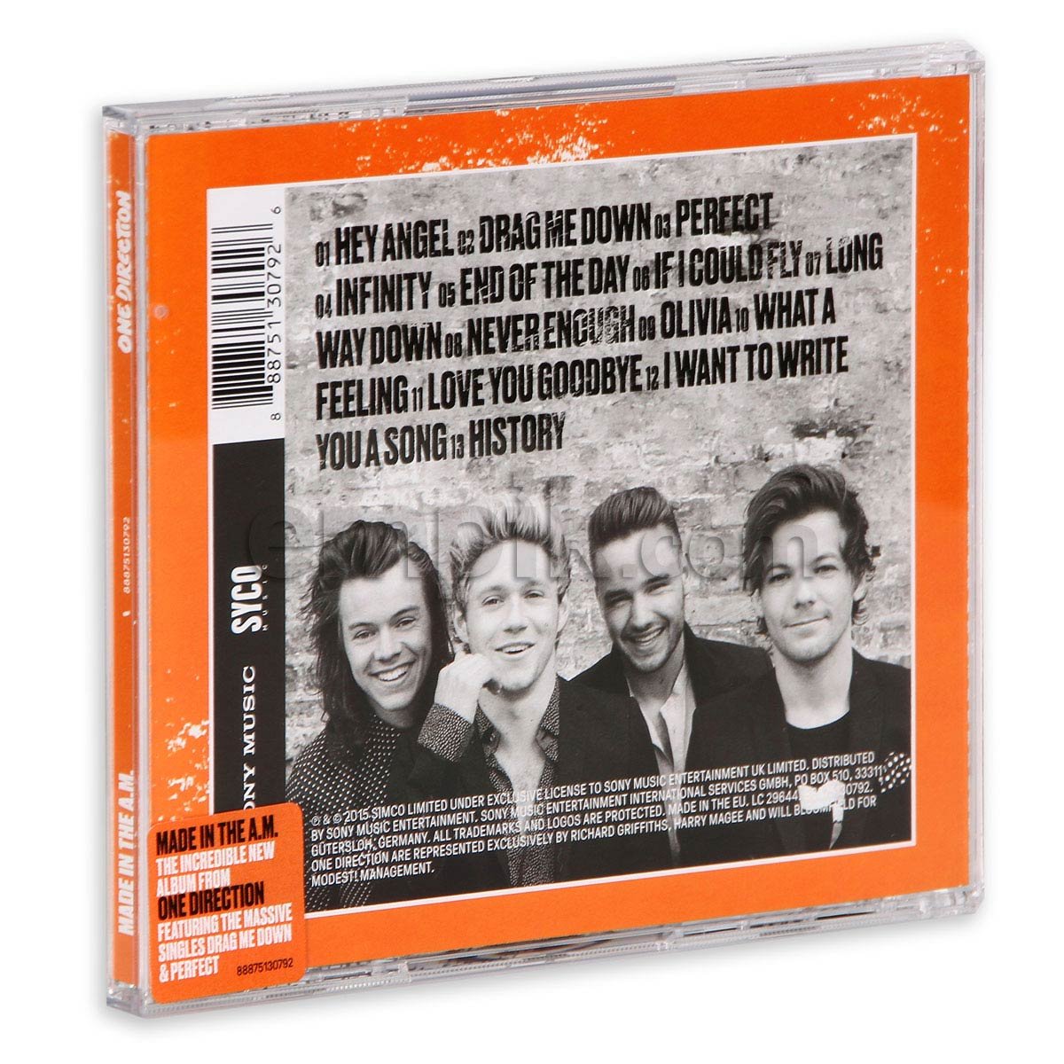 洋楽 One Direction Made in the A.M. CD liam Made in the a.M.: Amazon.nl: Muziek