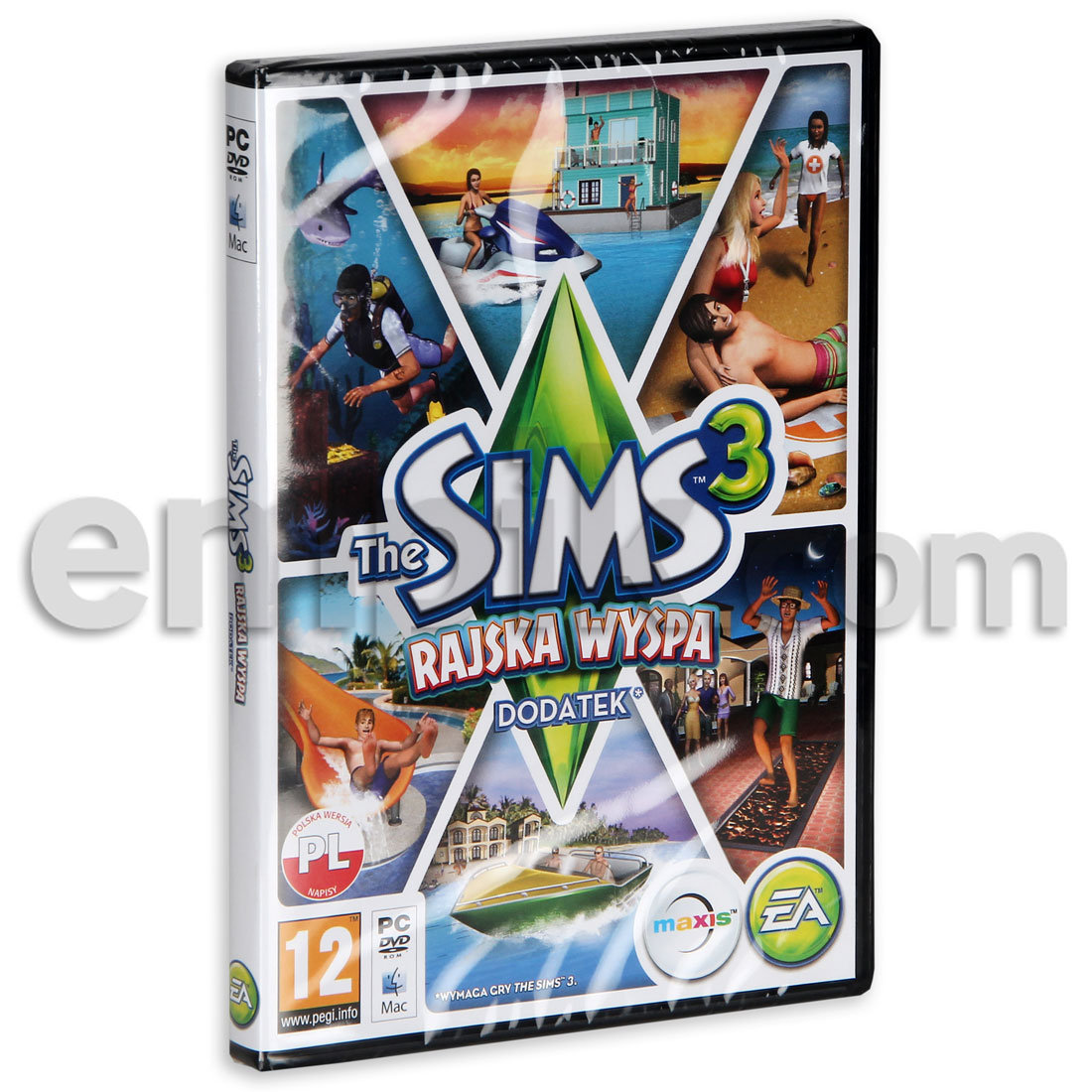 The Sims 3 Rajska Wyspa Edycja Limitowana The Sims 3: Rajska wyspa ( PC/MAC) - Electronic Arts | Gry i programy