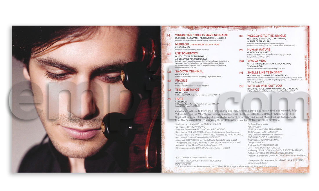 Amazon.co.jp: 2CELLOS2~IN2ITION~(初回生産限定盤)(DVD付