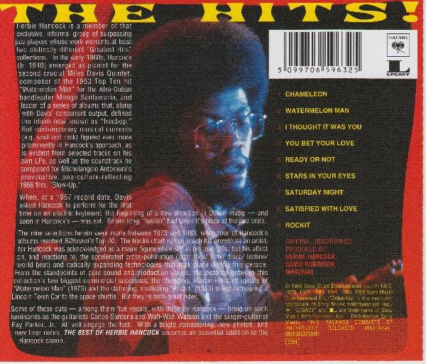 The Best Of Herbie Hancock The Hits Hancock Herbie Muzyka Sklep
