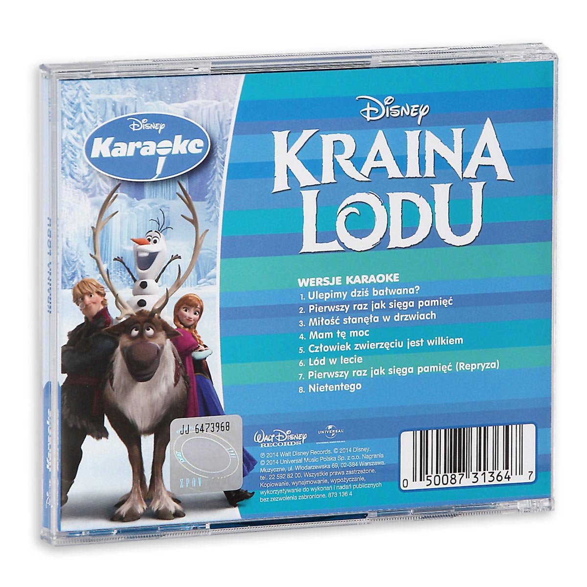 Disney Karaoke Kraina Lodu Various Artists Muzyka Sklep Empikcom 