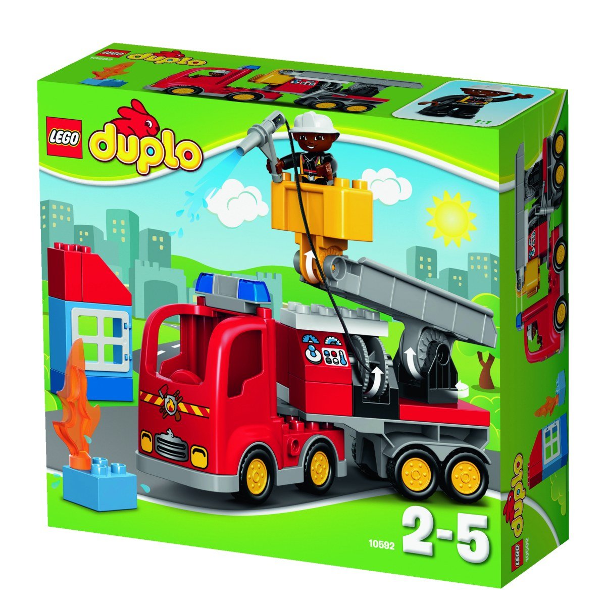 LEGO DUPLO, klocki Wóz strażacki, 10592 - Lego | Sklep EMPIK.COM