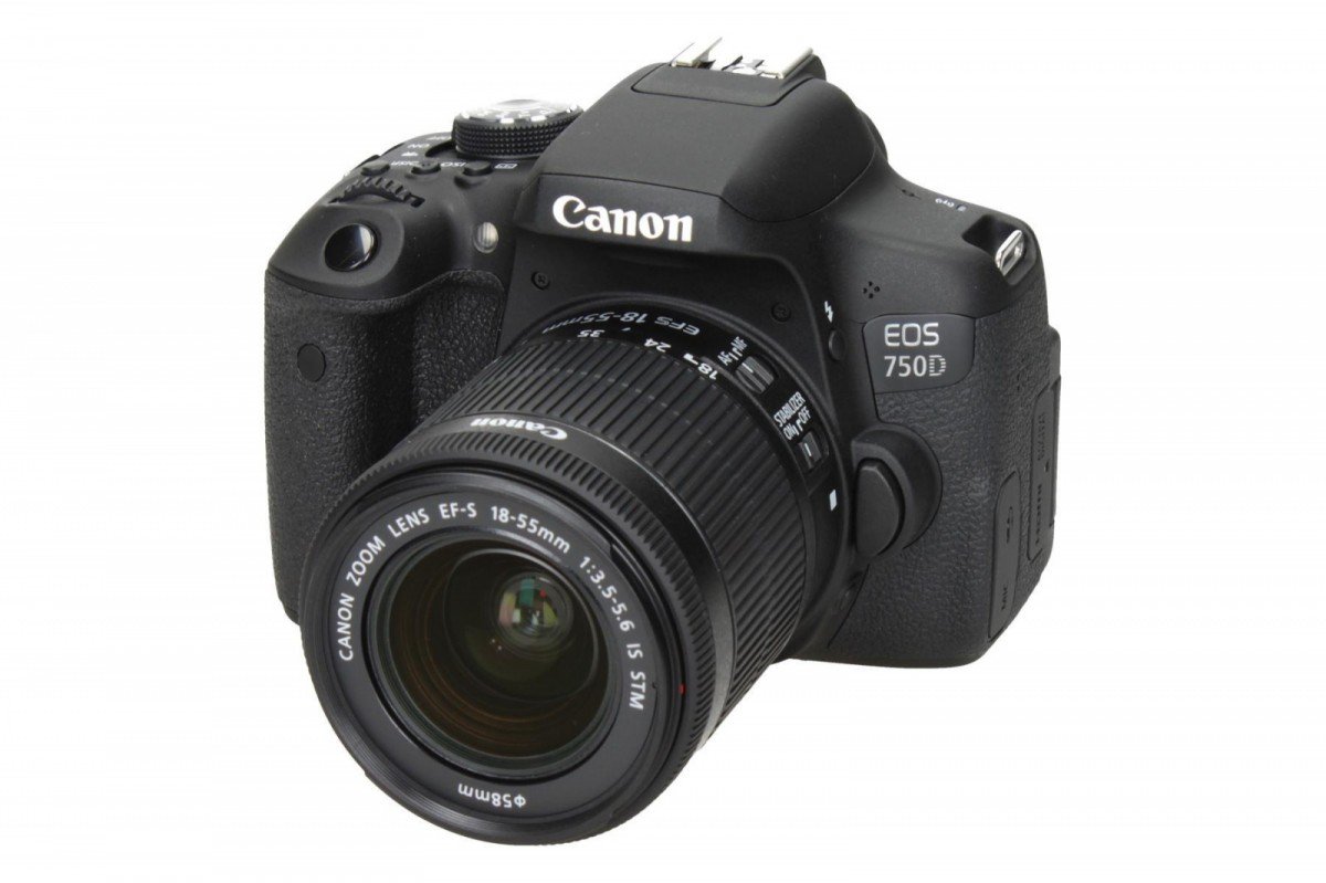 Lustrzanka CANON EOS 750D 0592C025AA - Canon | Sklep EMPIK.COM