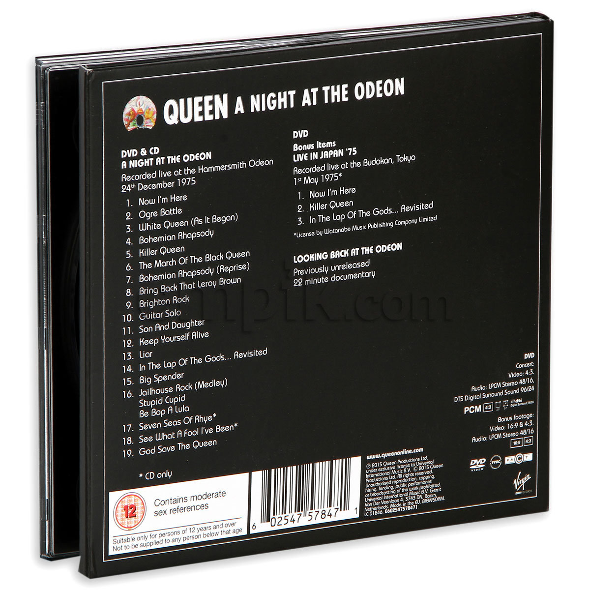 A Night At The Odeon Hammersmith 1975 Deluxe Edition Queen Muzyka Sklep