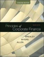 Principles of Corporate Finance: Concise - Brealey Richard A