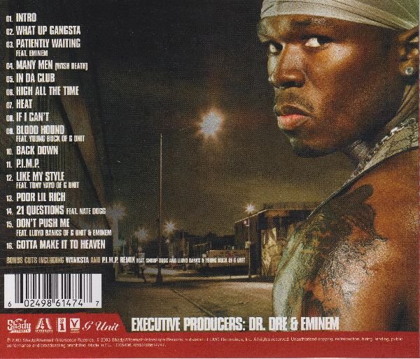 洋楽 50 Cent Get Rich Or Die Tryin'. 2LP. US 50 Cent – Get Rich Or Die Tryin' – CD (Album), 2003