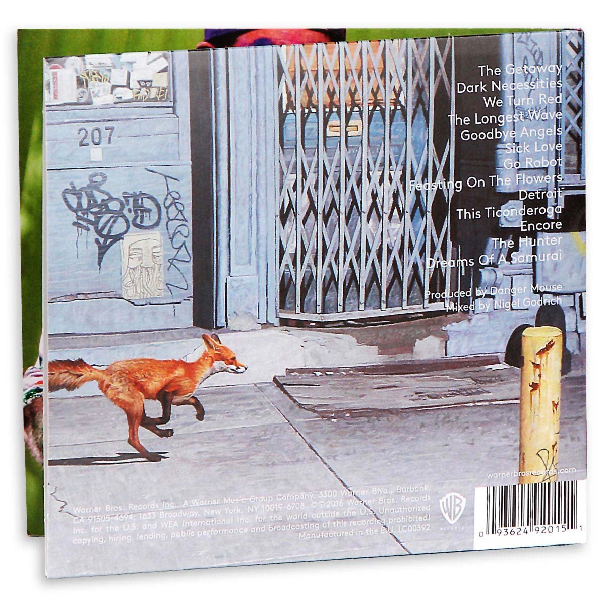 欧2discs LP Red Hot Chili Peppers The Getaway 9362492016 Warner Bros /00660 Red Hot Chili Peppers – The Getaway – 2 x Vinyl (180g, LP