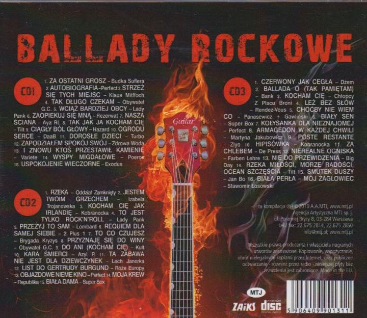 Ballady Rockowe - Various Artists | Muzyka Sklep EMPIK.COM