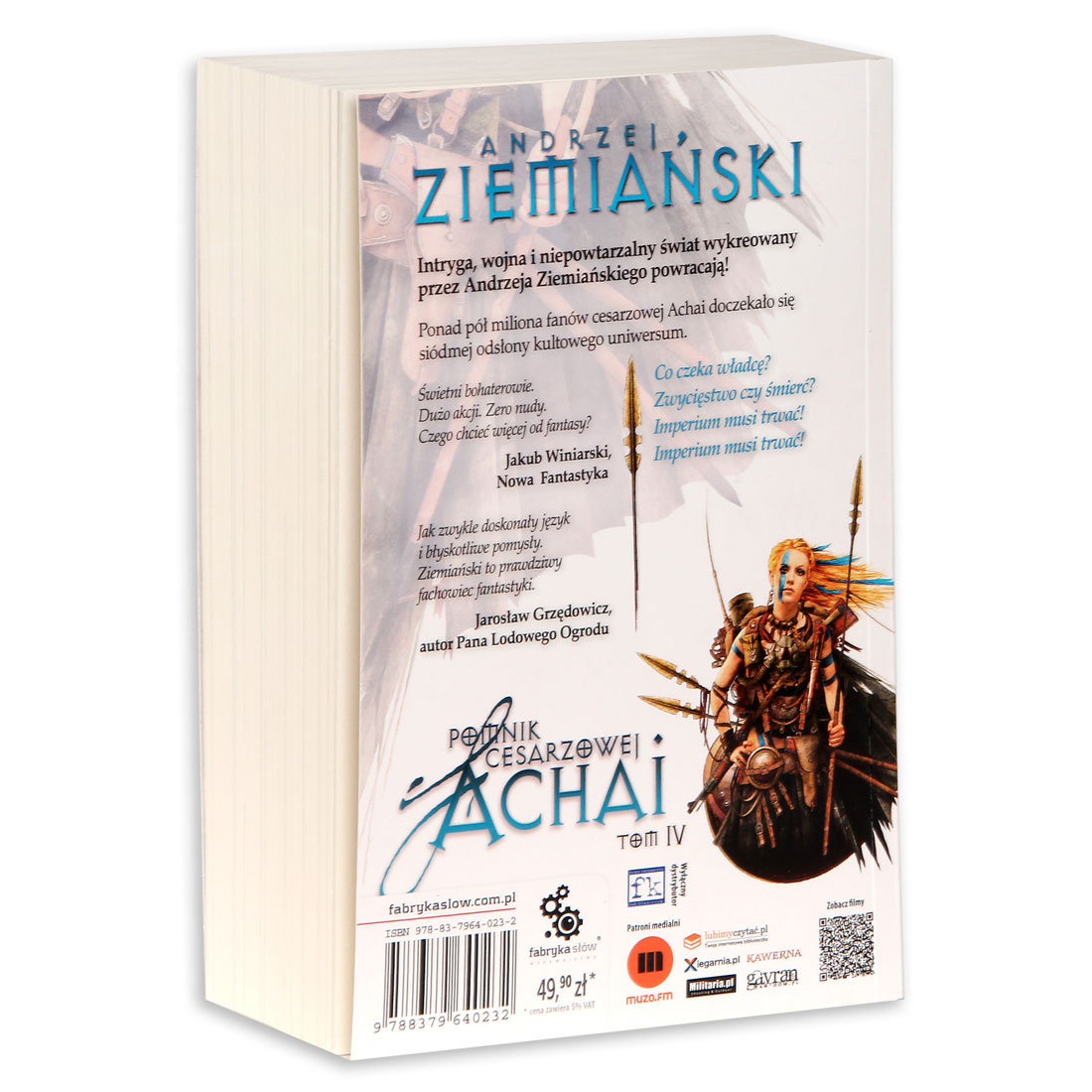 Pomnik Cesarzowej Achai. Tom 4 - Ziemiański Andrzej | Książka w Sklepie