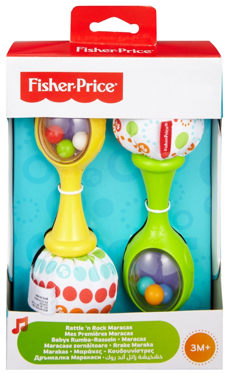 Fisher Price, grzechotka Marakasy, BLT33 Fisher Price