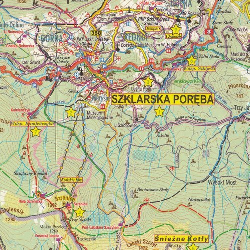 szklarska poreba mapa polski Szklarska Poręba. Mapa 1:10 000   | Książka w Sklepie EMPIK.COM