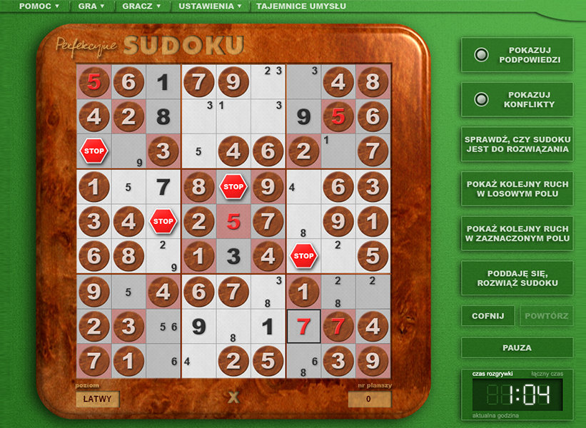 Gry wiata Perfekcyjne Sudoku Gry I Programy Sklep EMPIK COM