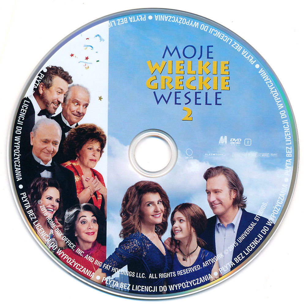 Moje wielkie greckie wesele 2 wydanie książkowe DVD - Jones Kirk