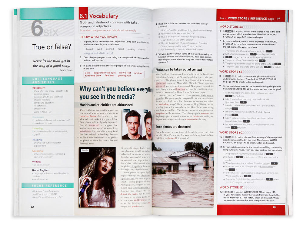 Matura Focus. Student's Book. Klasa 3. Część 4. B2/B2+. Szkoły