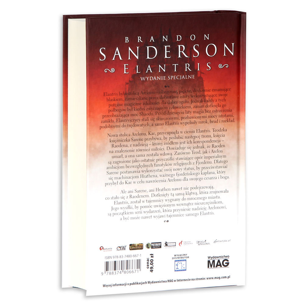 Elantris - Brandon Sanderson - Seboterapia - Livros