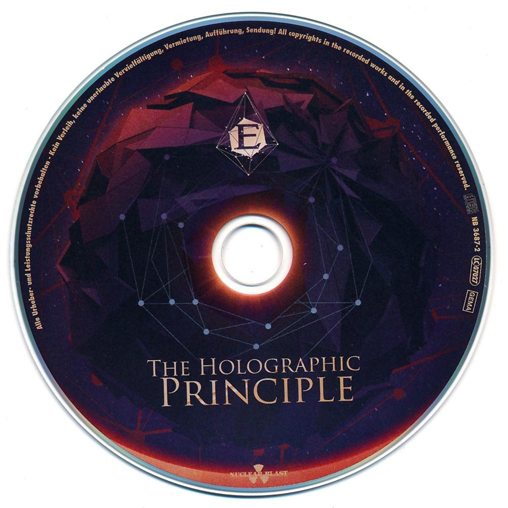 EPICA サイン付き　THE HOLOGRAPHIC PRINCIPLE 2016 Epica The Holographic Principle With Bonus Track Japan
