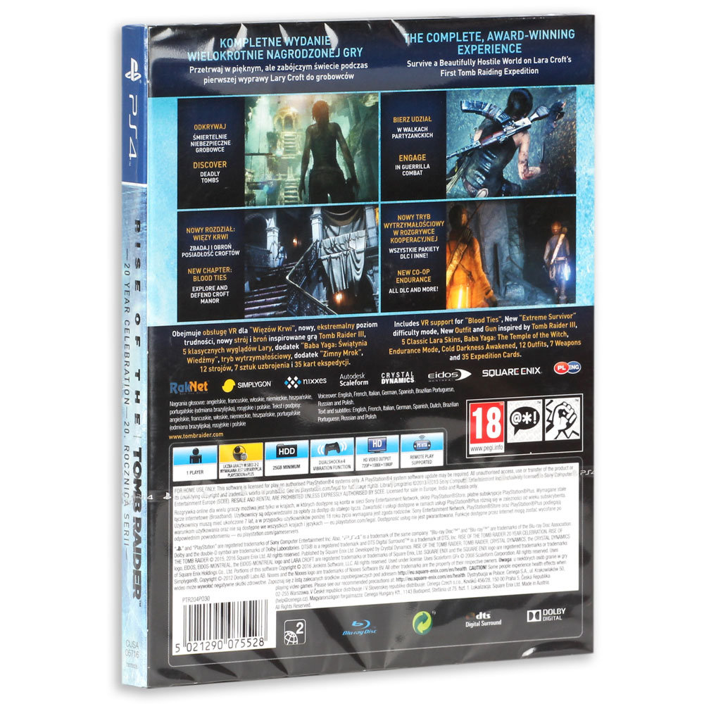 Rise of the Tomb Raider - 20 Year Celebration, PS4 - Crystal