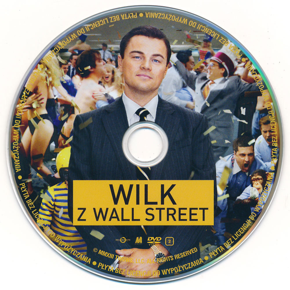 Wilk z Wall Street wydanie książkowe DVD Scorsese Martin Filmy