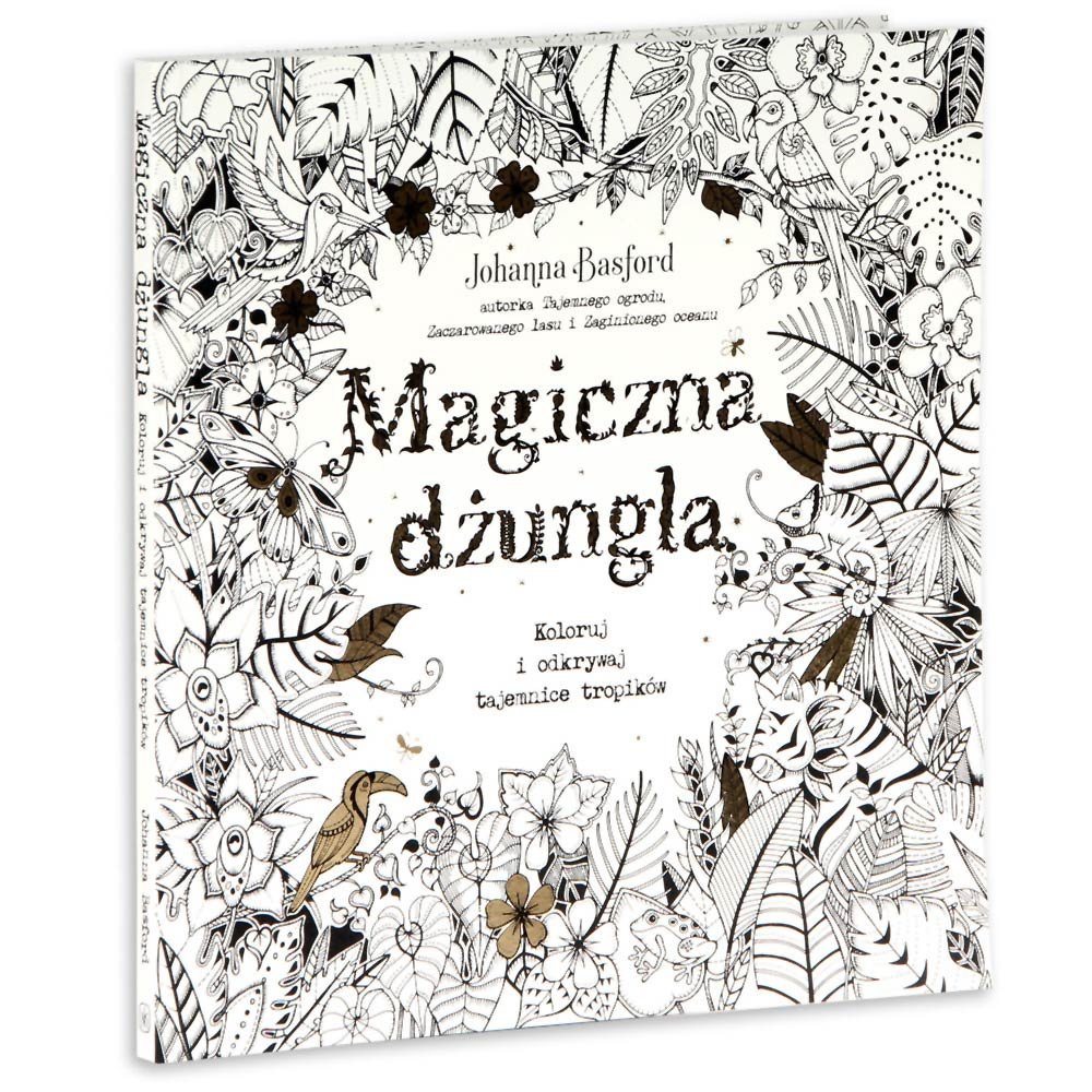 Magiczna dżungla Basford Johanna Książka w Sklepie