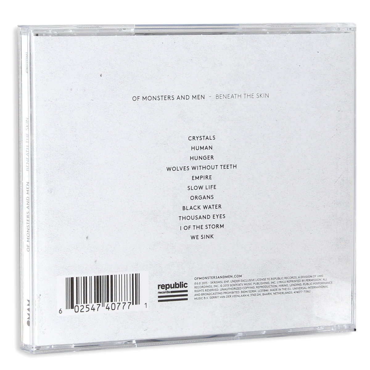 洋楽 Of Monsters and Men - Beneath The Skin Beneath the Skin – Wikipédia, a enciclopédia livre
