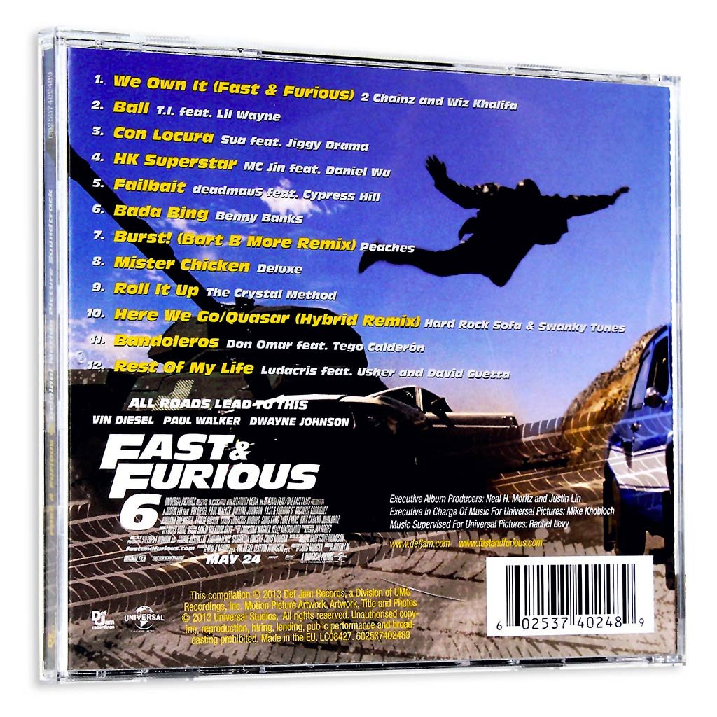 Fast And Furious 6 Song Am Ende Fast and Furious 6 (Szybcy i wściekli 6) - Various Artists | Muzyka