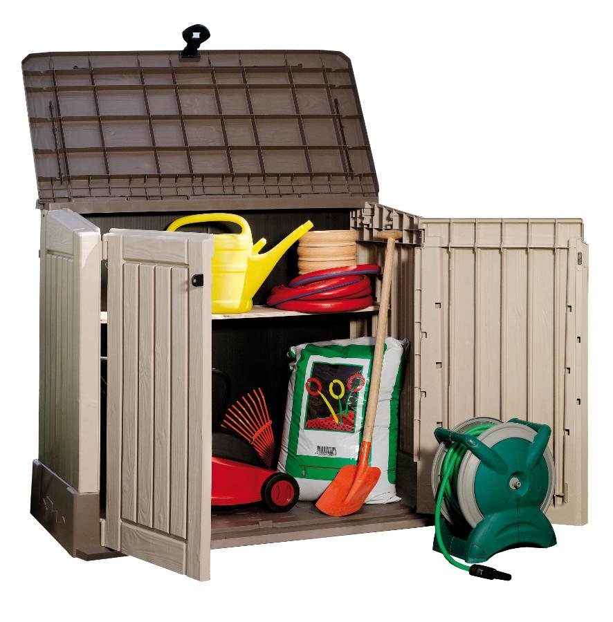 Szafa balkonowa KETER StoreItOut Arc, beżowa, 120x146x82 cm Keter