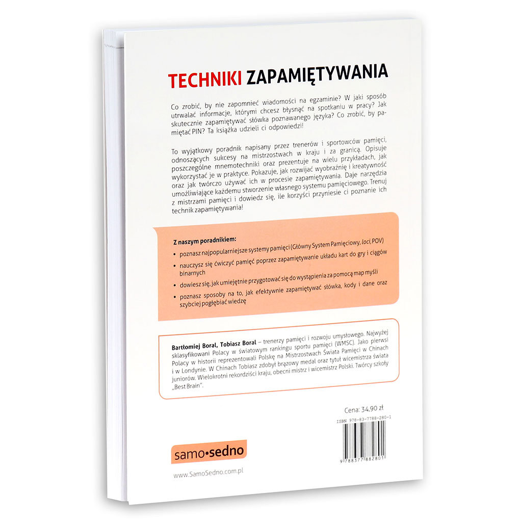 Bartłomiej Boral Tobiasz Boral Techniki Zapamiętywania
