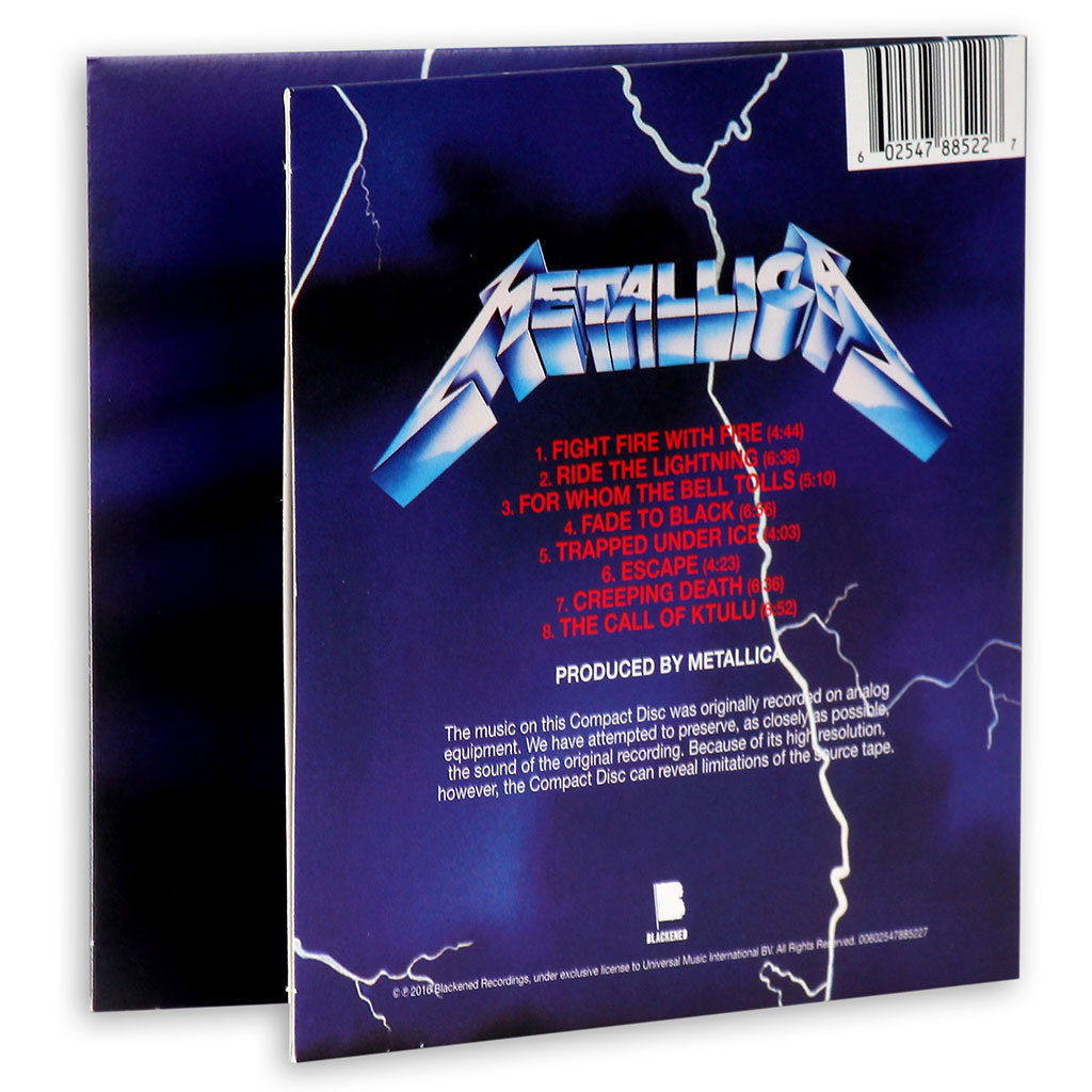 Ride The Lightning Remastered Metallica Muzyka Sklep