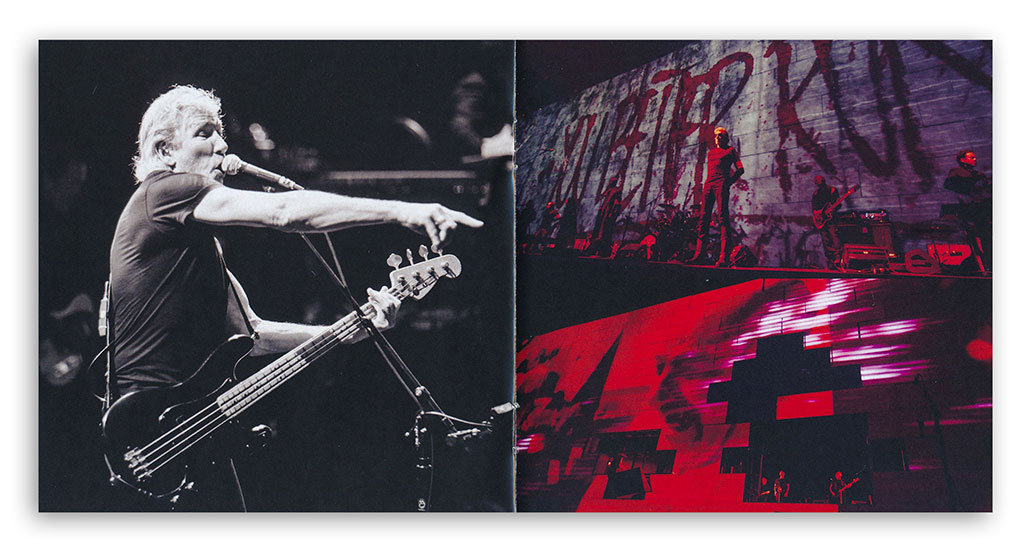 Roger Waters The Wall Live サイン入りポスターとパス Roger