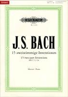 15 zweistimmige Inventionen Bach Johann Sebastian