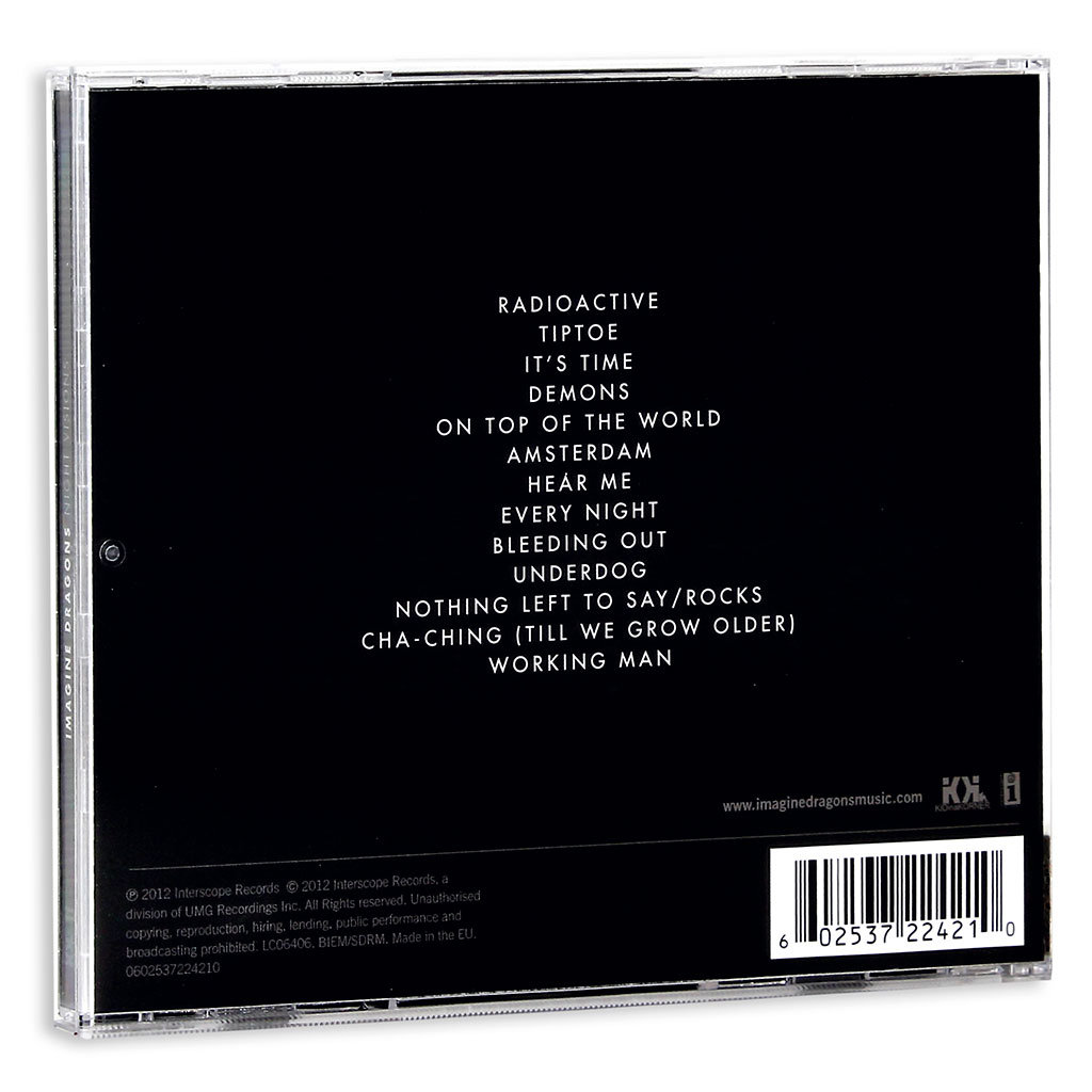 Night Visions Imagine Dragons Muzyka Sklep