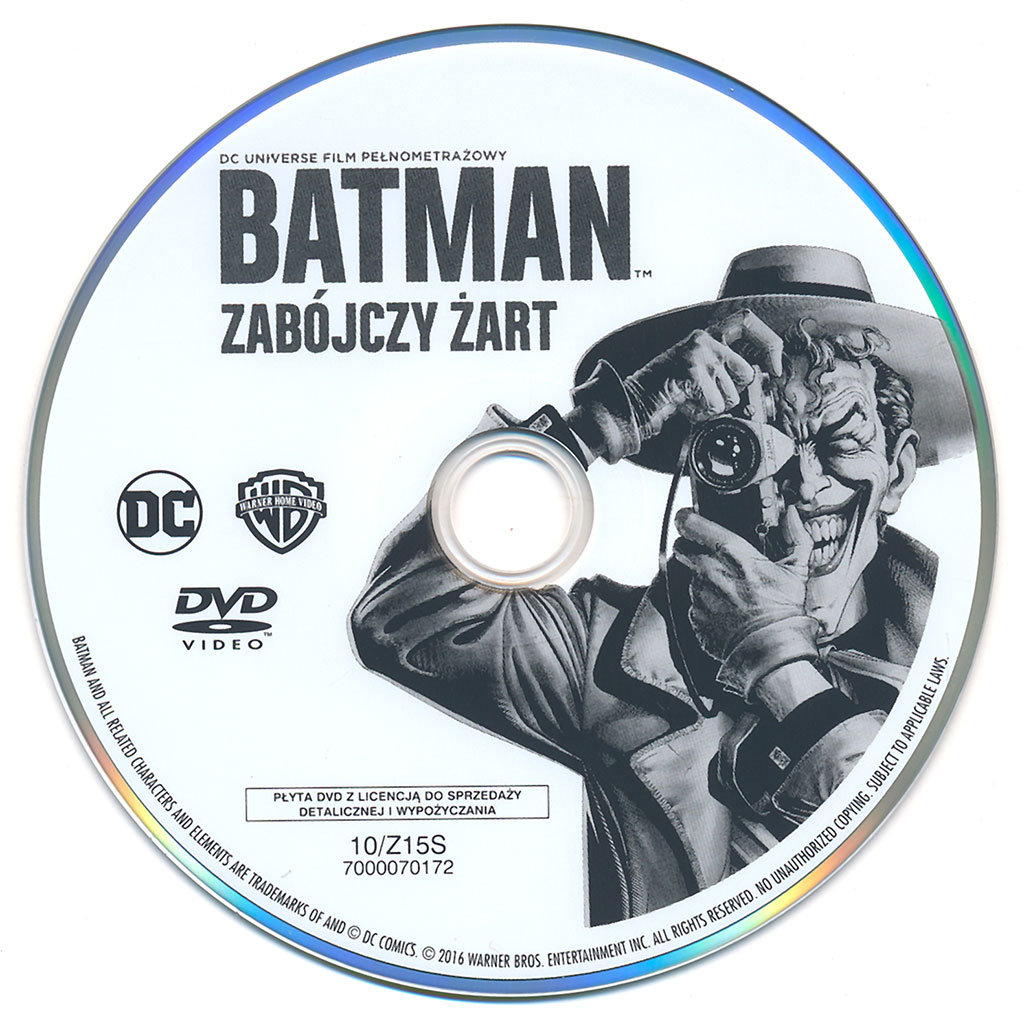 Batman Zabójczy żart Od Ilu Lat Batman: Zabójczy żart DVD - Sam Liu | Filmy Sklep EMPIK.COM