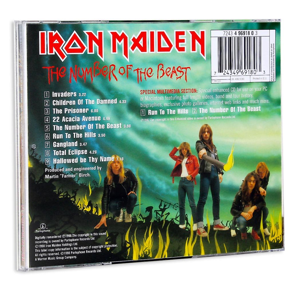 The Number Of The Beast - Iron Maiden | Muzyka Sklep EMPIK.COM