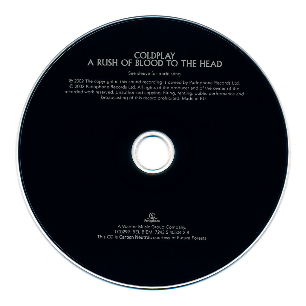A Rush Of Blood To The Head Coldplay Muzyka Sklep