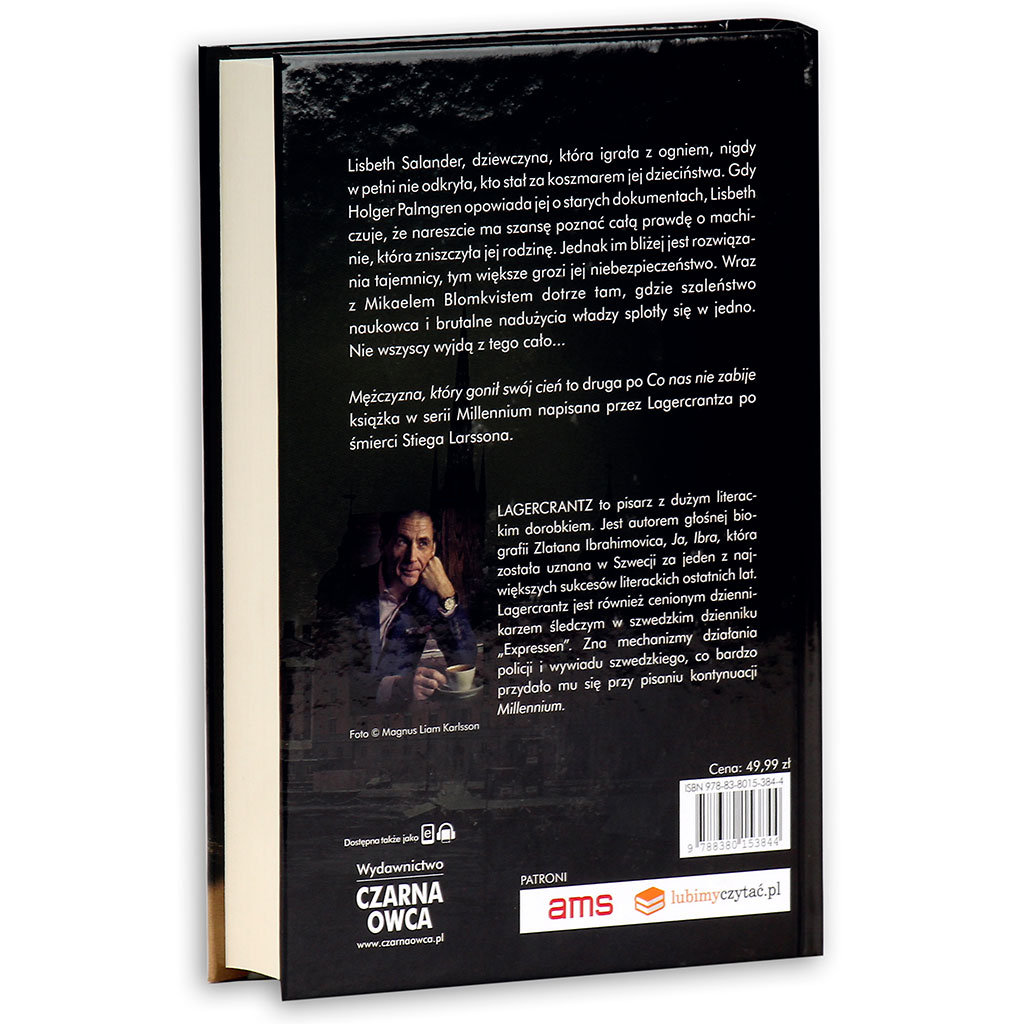 Mężczyzna, który gonił swój cień. Millennium. Tom 5 Lagercrantz David Książka w Sklepie