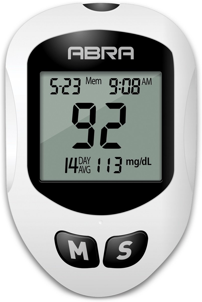 Glukometr ABRA, biały - Diagnosis | Sklep EMPIK.COM