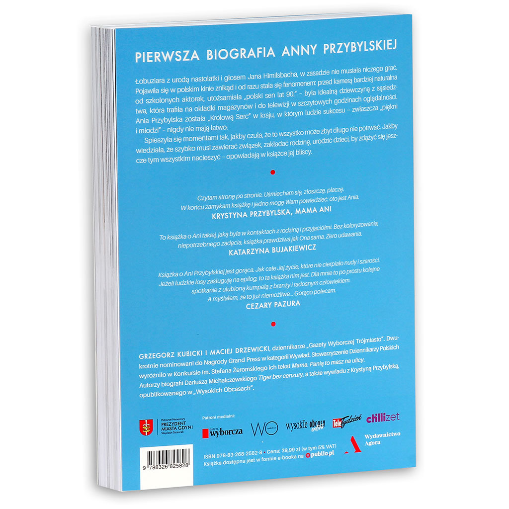 Ania. Biografia Anny Przybylskiej - Kubicki Grzegorz | Książka w