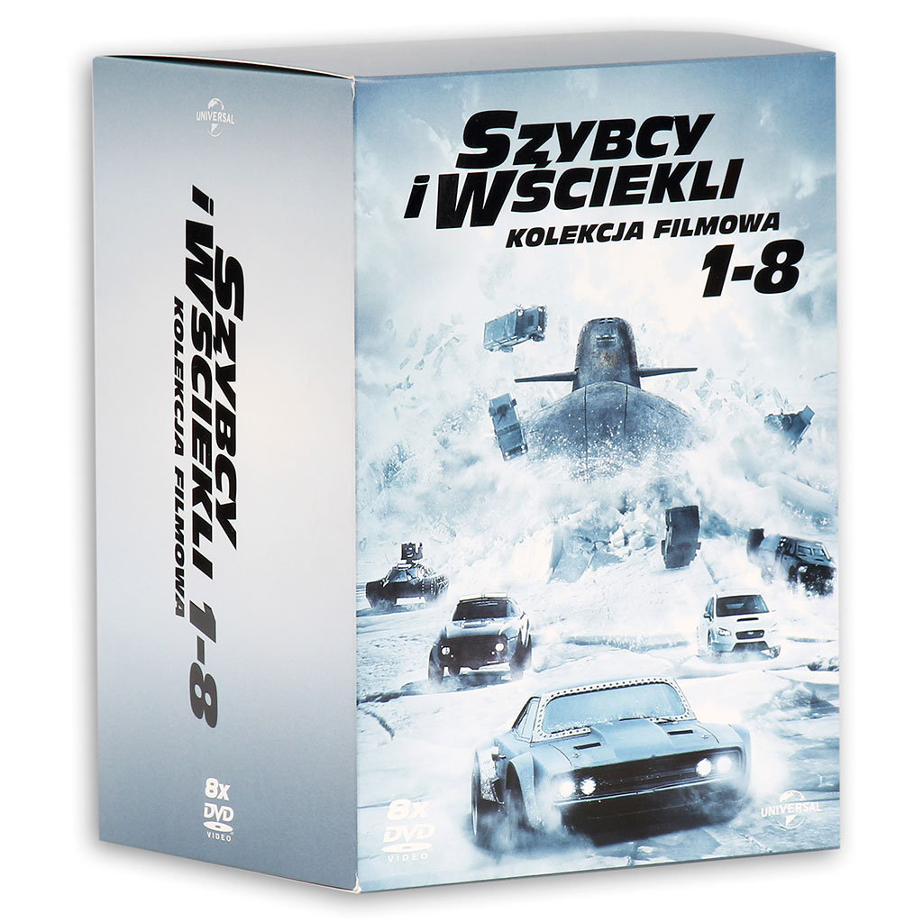 Szybcy I Wściekli Ile Jest Części Kolekcja: Szybcy i Wściekli 1-8 DVD - Cohen Robert | Filmy Sklep EMPIK.COM