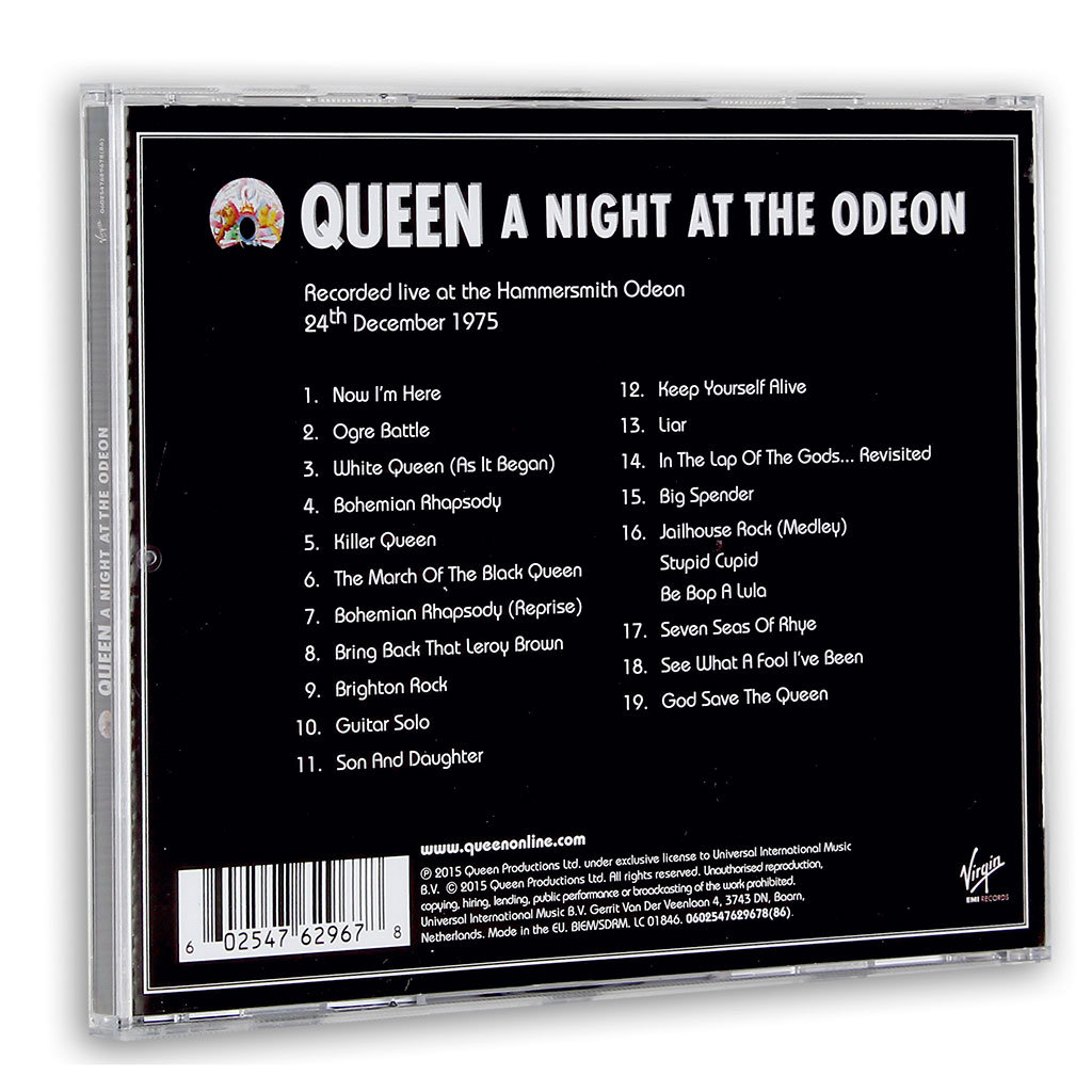 Queen オデオン座の夜（ハマースミス1975） スーパーデラックスボックス Queen オデオン座の夜（ハマースミス1975） スーパーデラックス