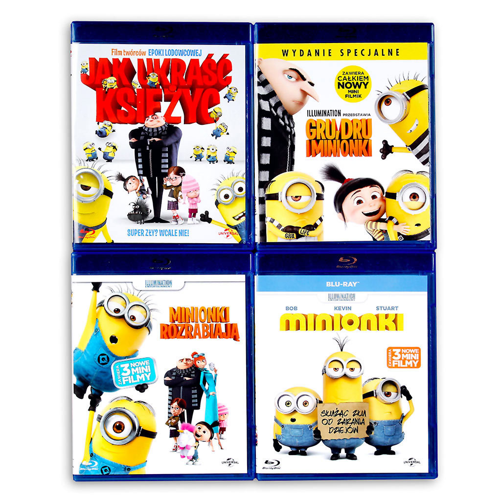 Pakiet: Minionki 1-4 () - Coffin Pierre| Filmy Sklep EMPIK.COM