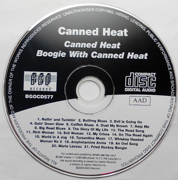 Canned Heat / Boogie With Canned Heat - Canned Heat | Muzyka