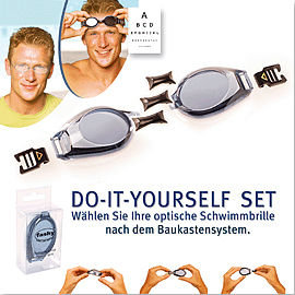 Fashy, Okulary pływackie korekcyjne, Optic, rozmiar 2,5 okulary pływackie optyczne fashy okulary korekcyjne do