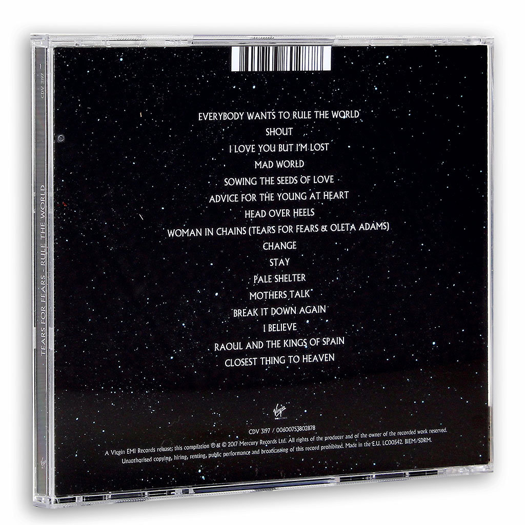 Tears For Fears　ルール・ザ・ワールド　貴重リミックスCD Tears For Fears ルール・ザ・ワールド 貴重リミックスCD
