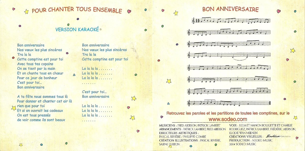 Joyeux Anniversaire Les Chansons Pour L Anniversaire Des Tout P Tits Various Artists Muzyka Sklep Empik Com