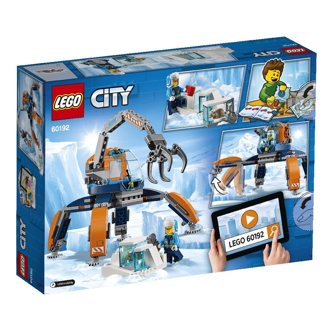 Klocki Lego Dla 10 Latka LEGO City, klocki Arktyczny łazik lodowy, 60192 - LEGO | Sklep EMPIK.COM