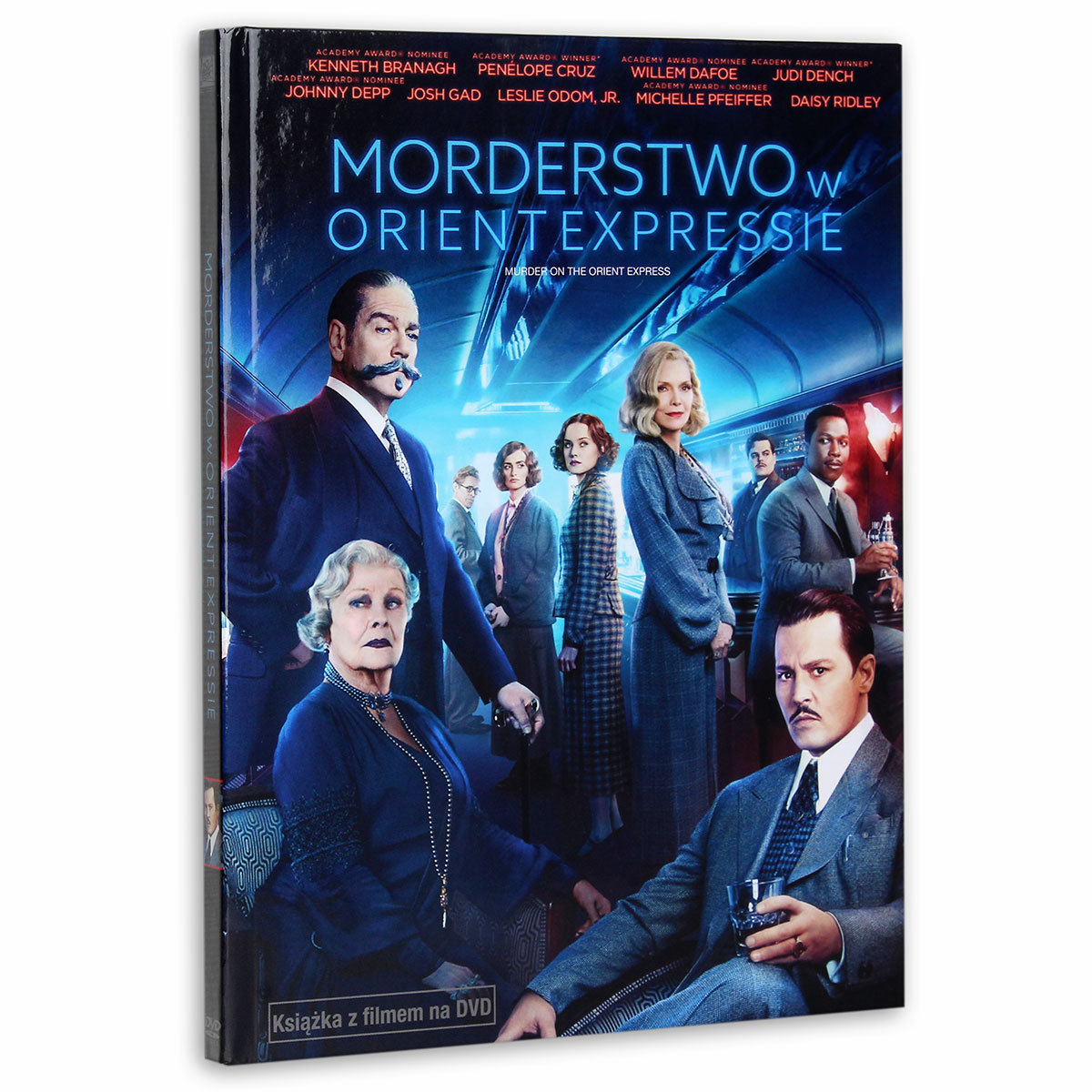 Morderstwo w Orient Expressie wydanie książkowe DVD - Branagh Kenneth